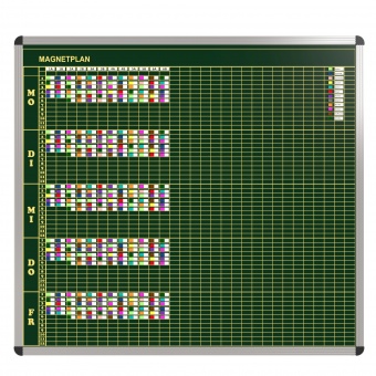 Klassen-Plantafel, 12 Stunden Mo-Fr, für 30 Klassen, 123x137 cm, Klassen-Plantafel, 12 Stunden Mo-Fr, für 30 Klassen, 123x137 cm,